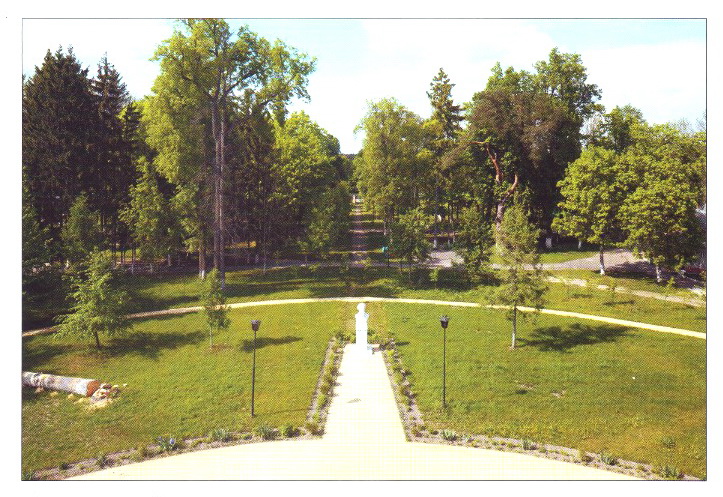 Вид на усадьбу А. К. Толстого в Красном Роге