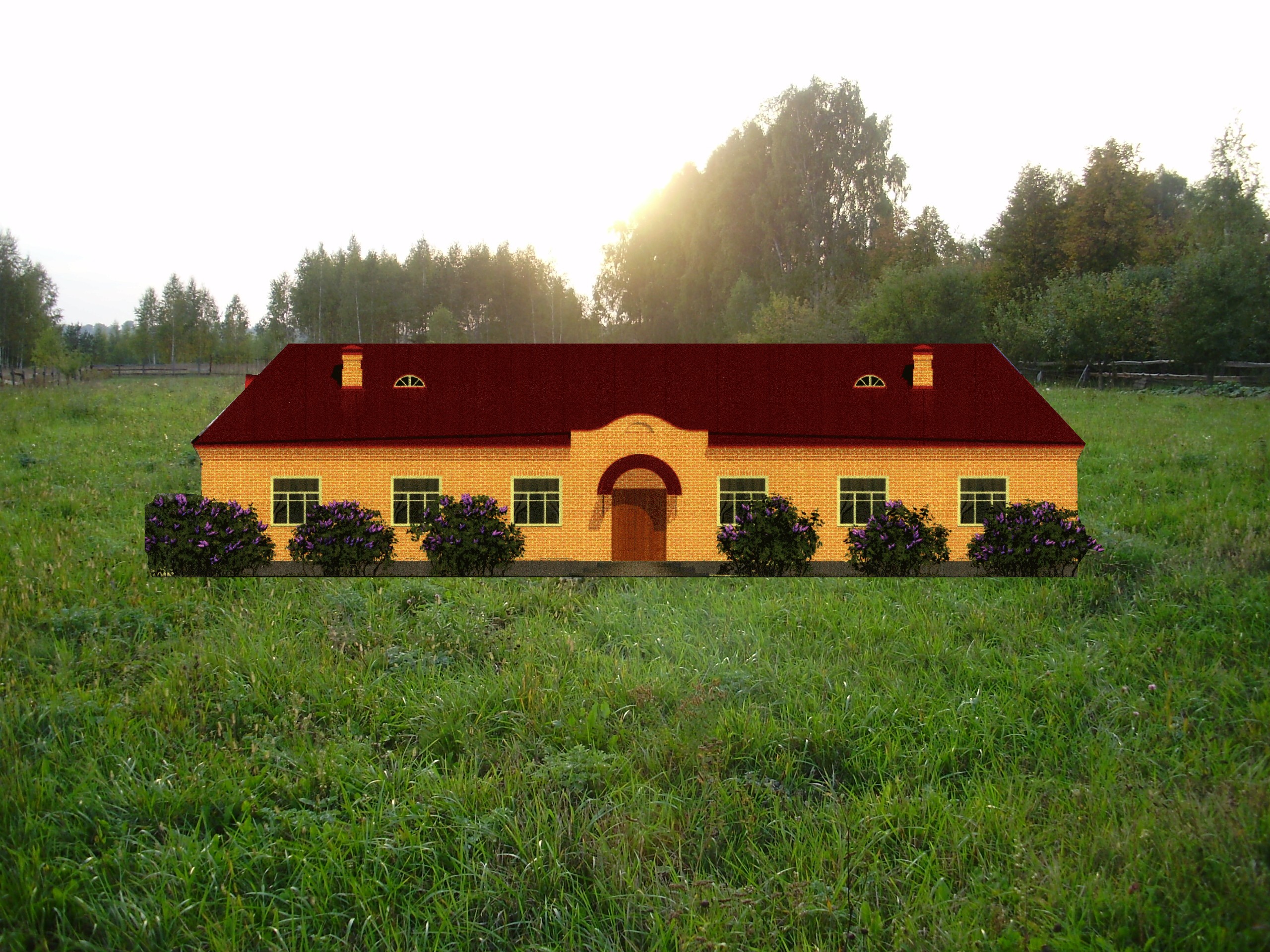 Дом Шимановского Павла Борисовича в урочище «Луцы»