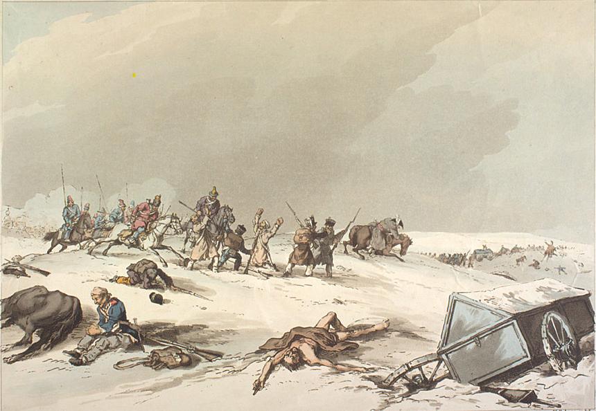 Отступление наполеоновской армии из Москвы